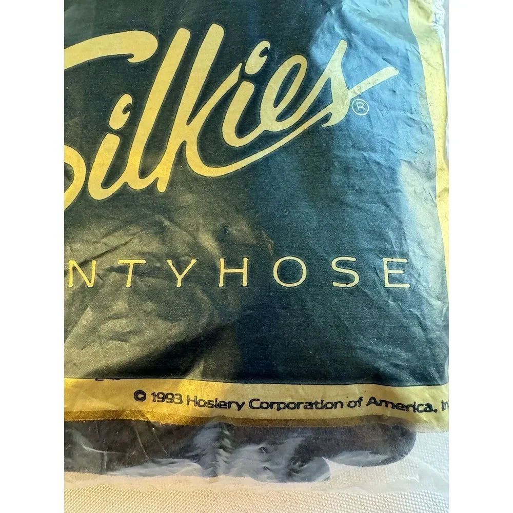 Nylon Pantyhose Lot Of Two Vintage Scuptz Silkies X-Tall‎